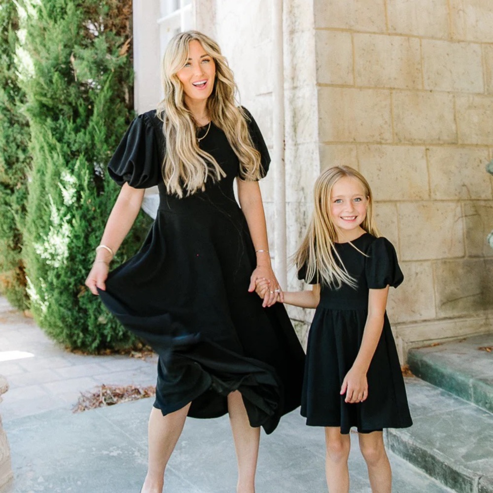 Black Charlie dress from Ivy City Co